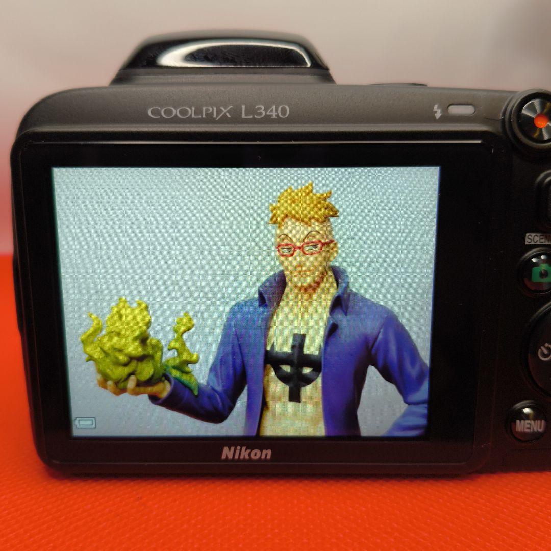 【美品•動作確認済】Nikon ニコン COOLPIX L340 単３電池