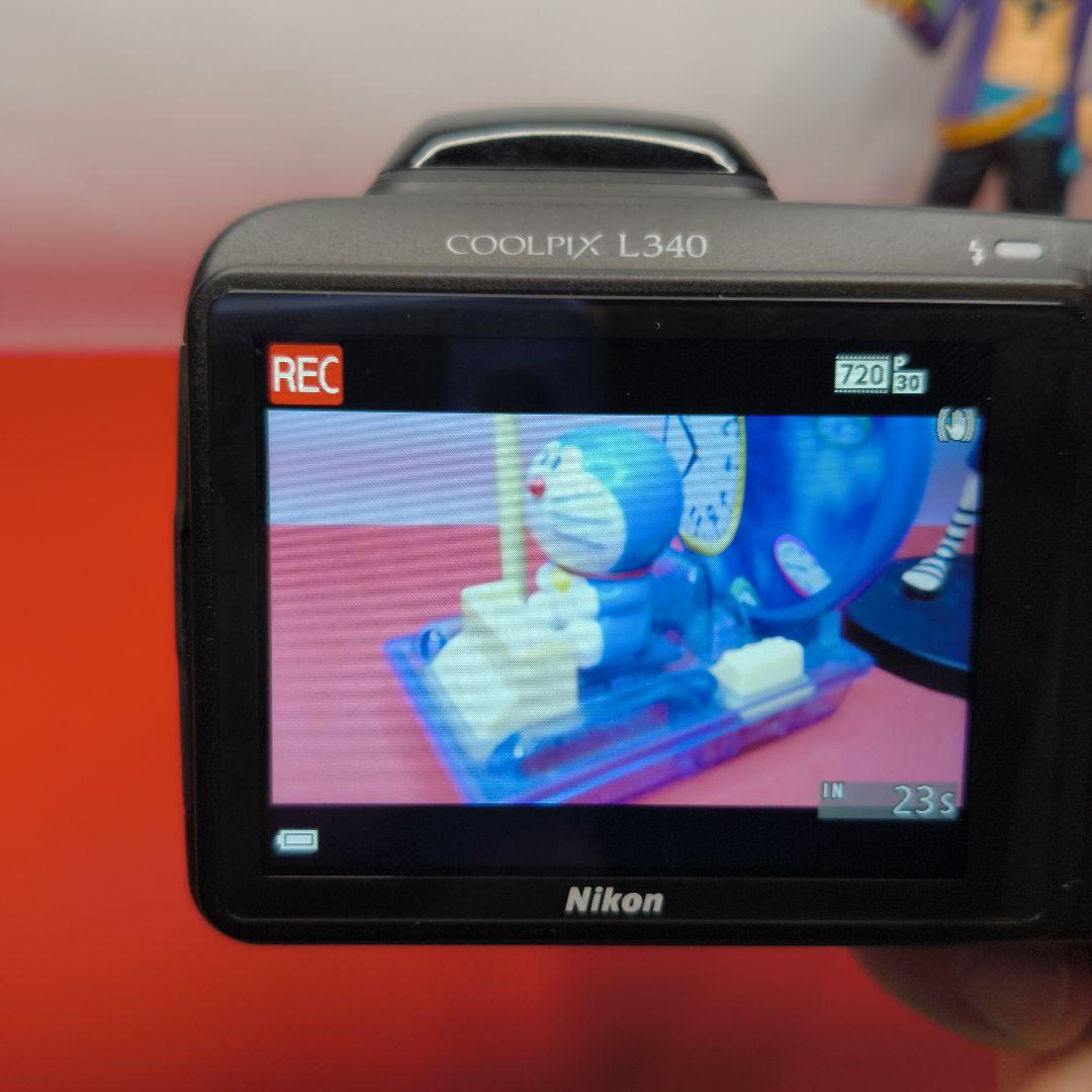 【美品•動作確認済】Nikon ニコン COOLPIX L340 単３電池