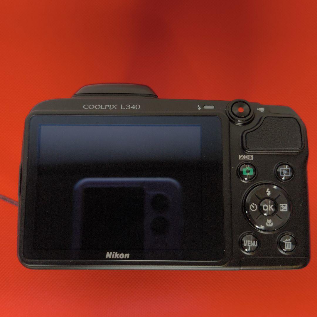 【美品•動作確認済】Nikon ニコン COOLPIX L340 単３電池