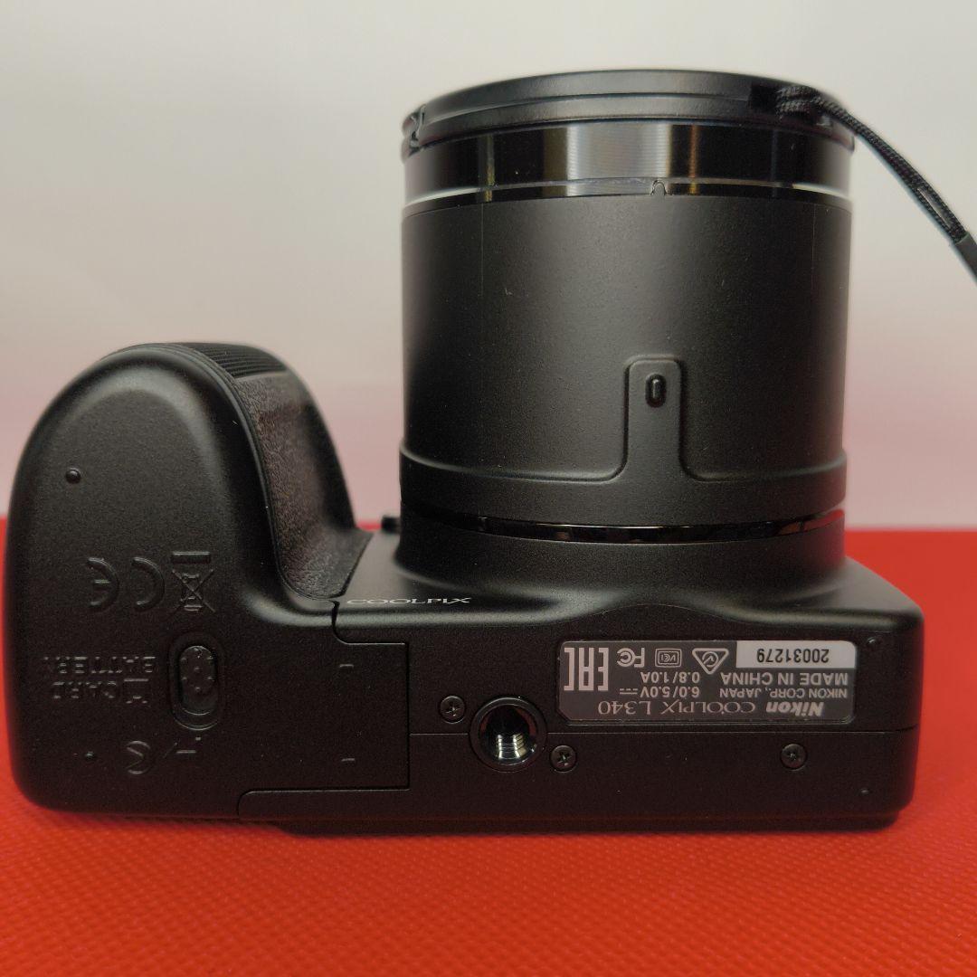【美品•動作確認済】Nikon ニコン COOLPIX L340 単３電池
