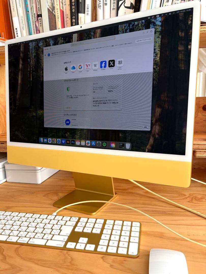 【希少16GB】iMac 24 M1 イエロー 512GB テンキー付 ジャンク