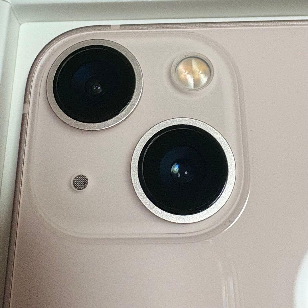 Apple iPhone 13mini ピンク 128GB 美品本体 箱付