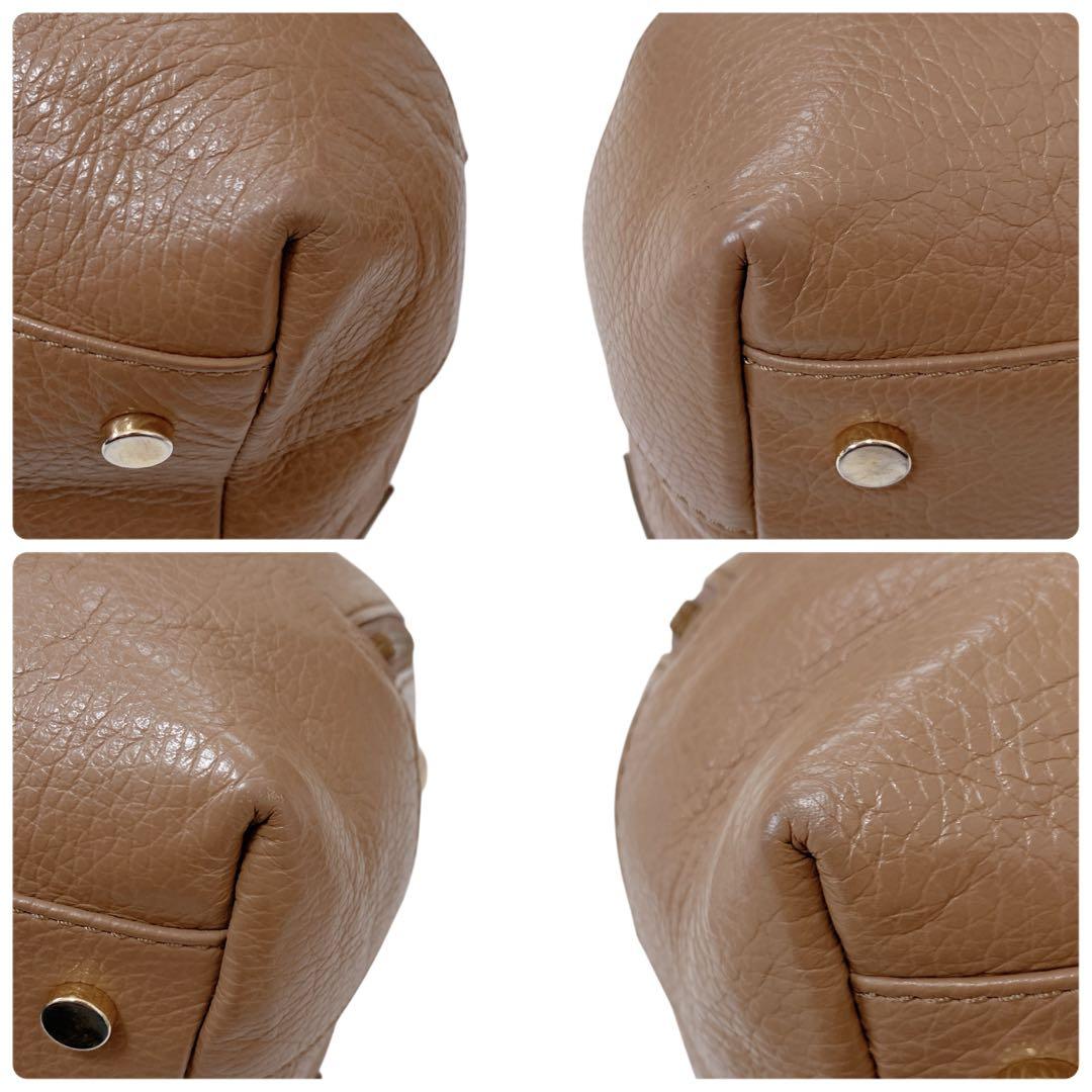 美品 ペリーコ PELLICO シロッコ ハンドバッグ2way ロック付き