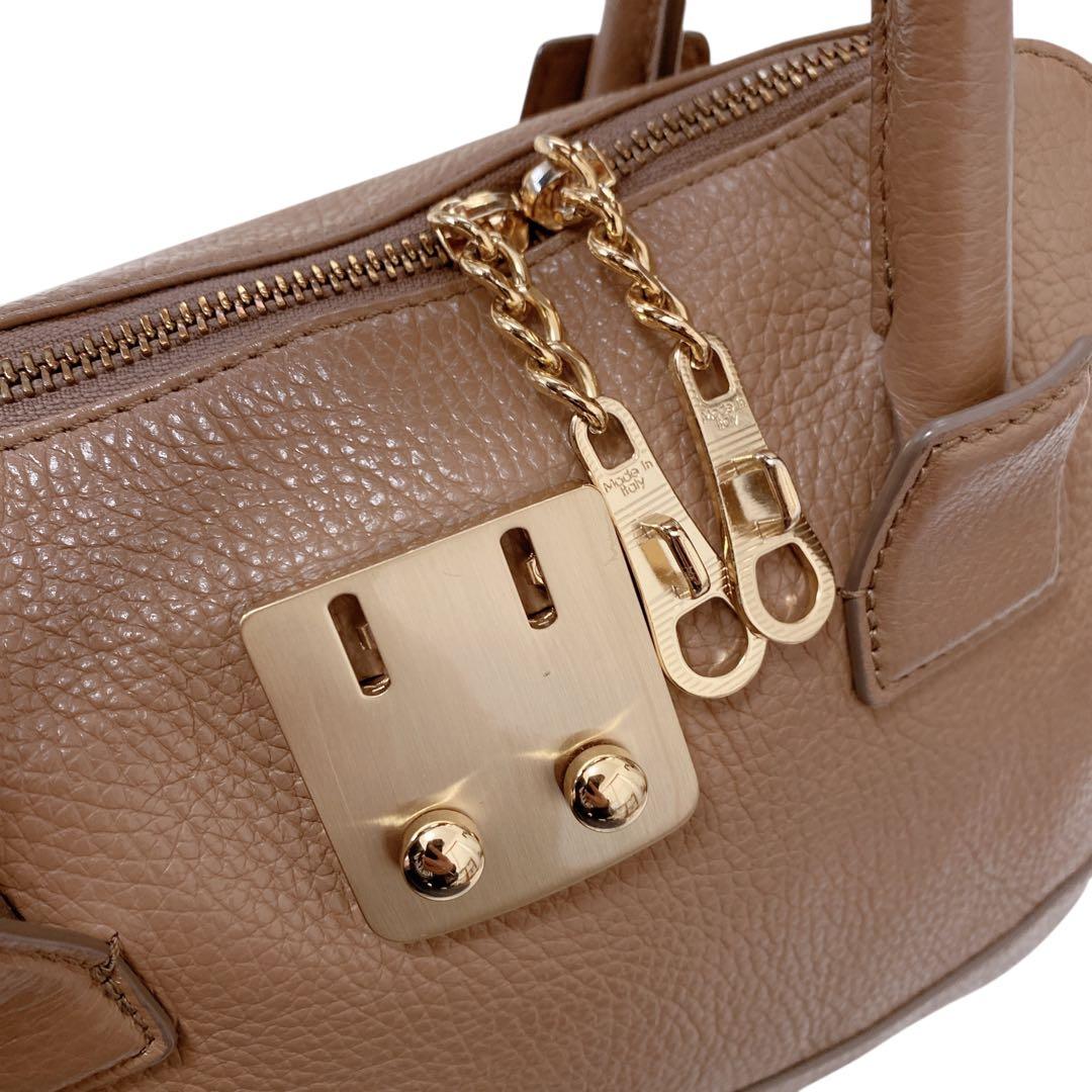 美品 ペリーコ PELLICO シロッコ ハンドバッグ2way ロック付き