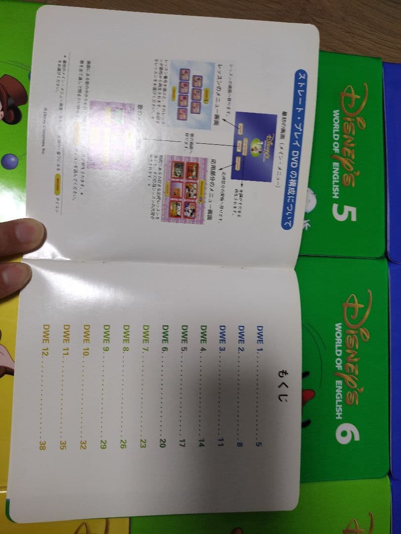 DWE ディズニー英語システム シングアロング/CD/DVD/絵本