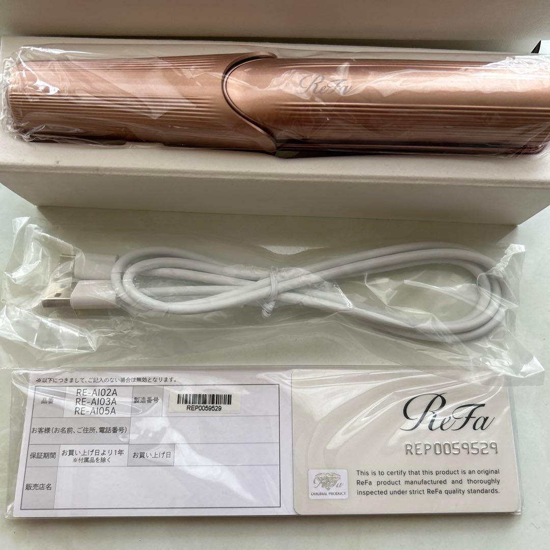 新品未使用　ReFa コードレスストレートミニアイロンPINK