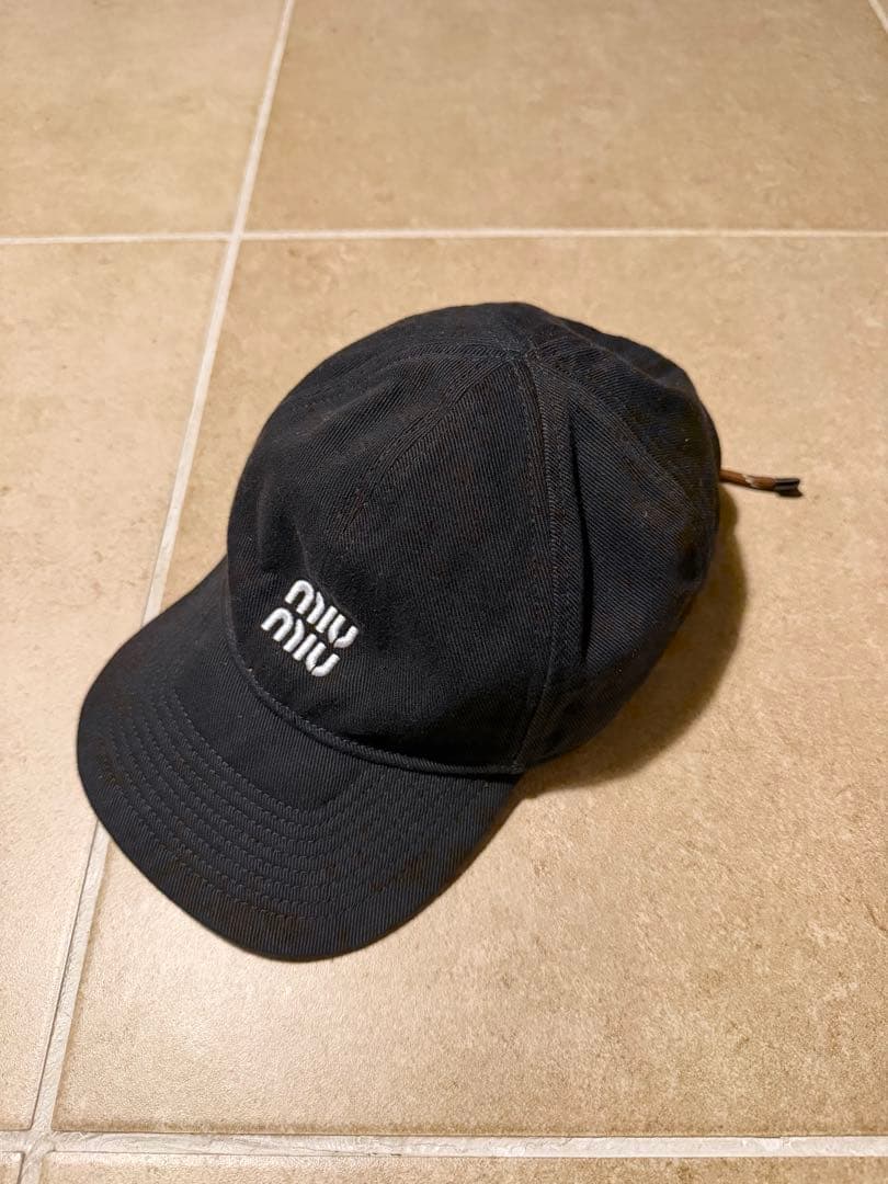 miu miu キャップ　25aw