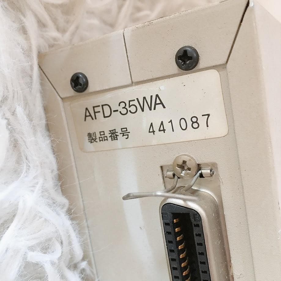 IDOL JAPANAFD-35WA3.5インチ 外付け FDD【中古品】