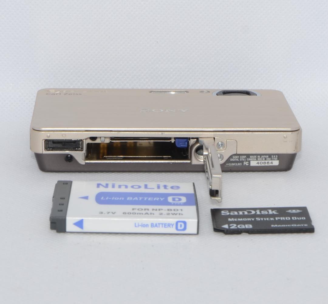 SONY Cyber-shot DSC-T700 ゴールド (動作確認済)