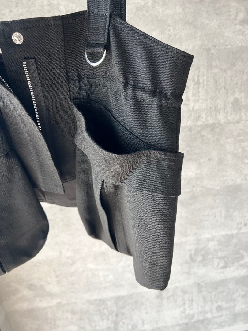 UN3D コルセットディティールベルト・ブラック