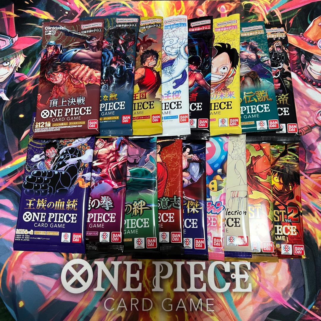 ワンピースカードパック 全18種セット