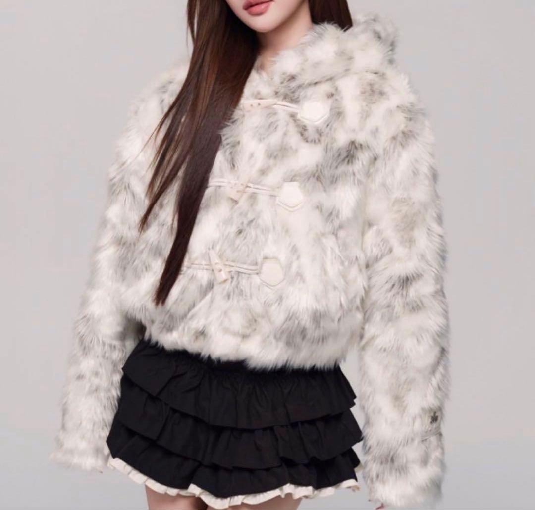 andwang ファーコート 韓国