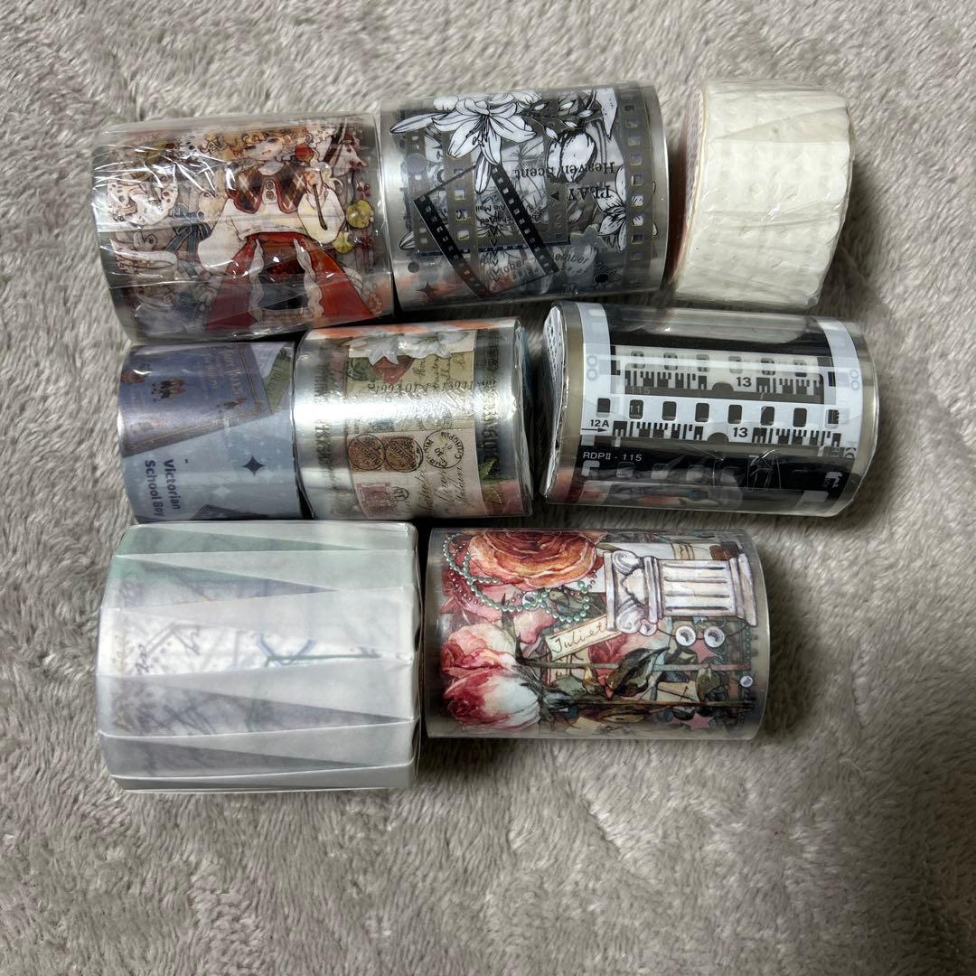 ✨️最終値下げ✨️コラージュ素材 海外マステ デザインペーパー まとめ売り⑪