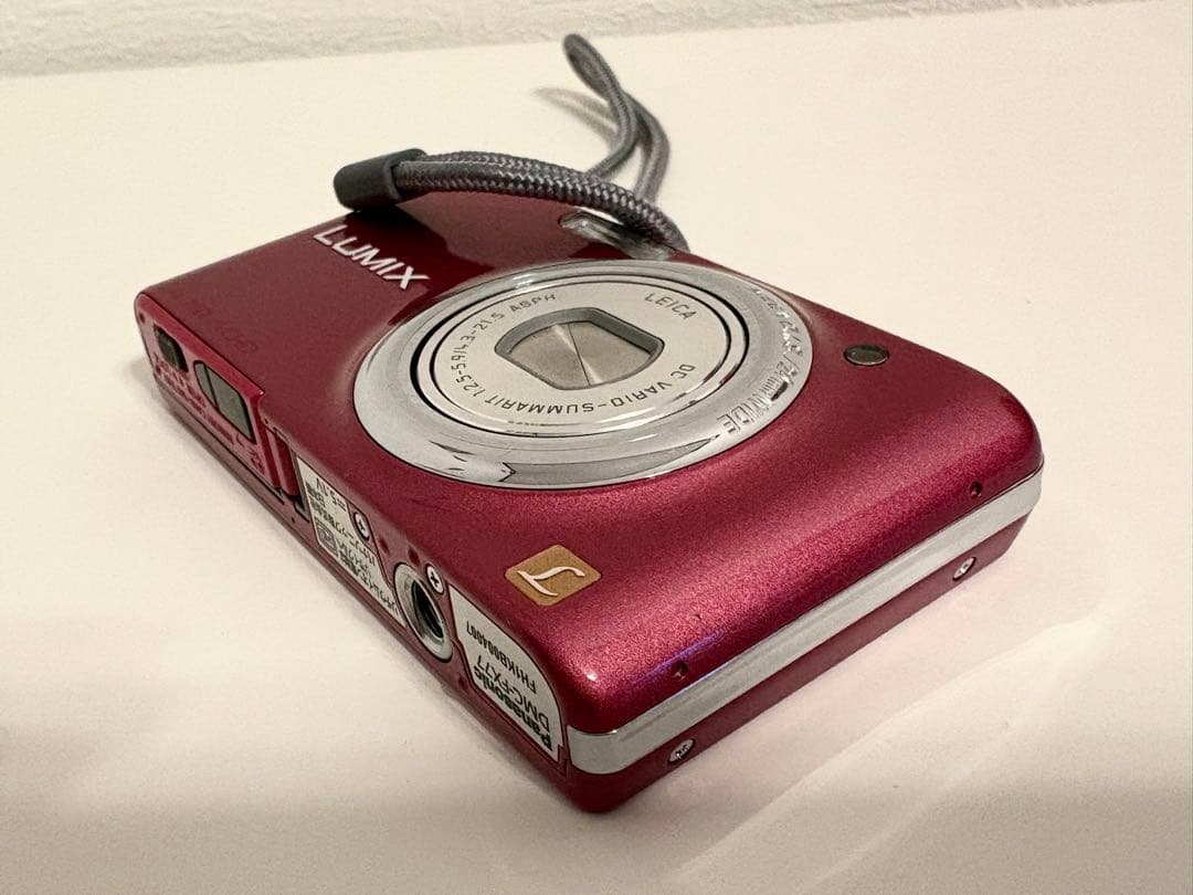 Panasonic LUMIX DMC-FX77 ピンク デジカメ 箱付