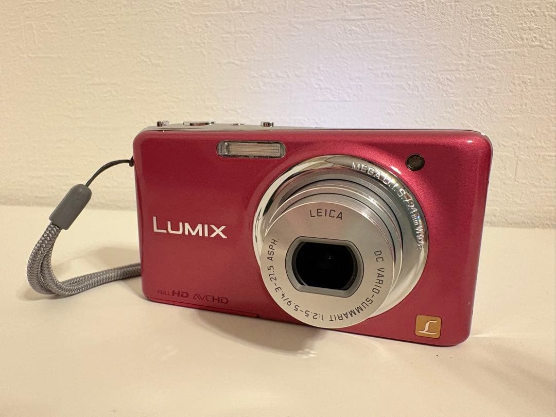 Panasonic LUMIX DMC-FX77 ピンク デジカメ 箱付