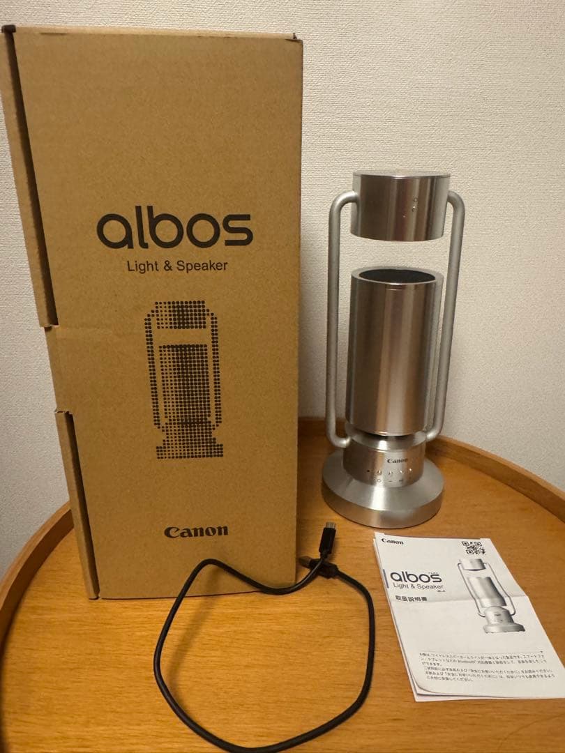 Canon アルボス albos ライト&スピーカー ML-A (シルバー)