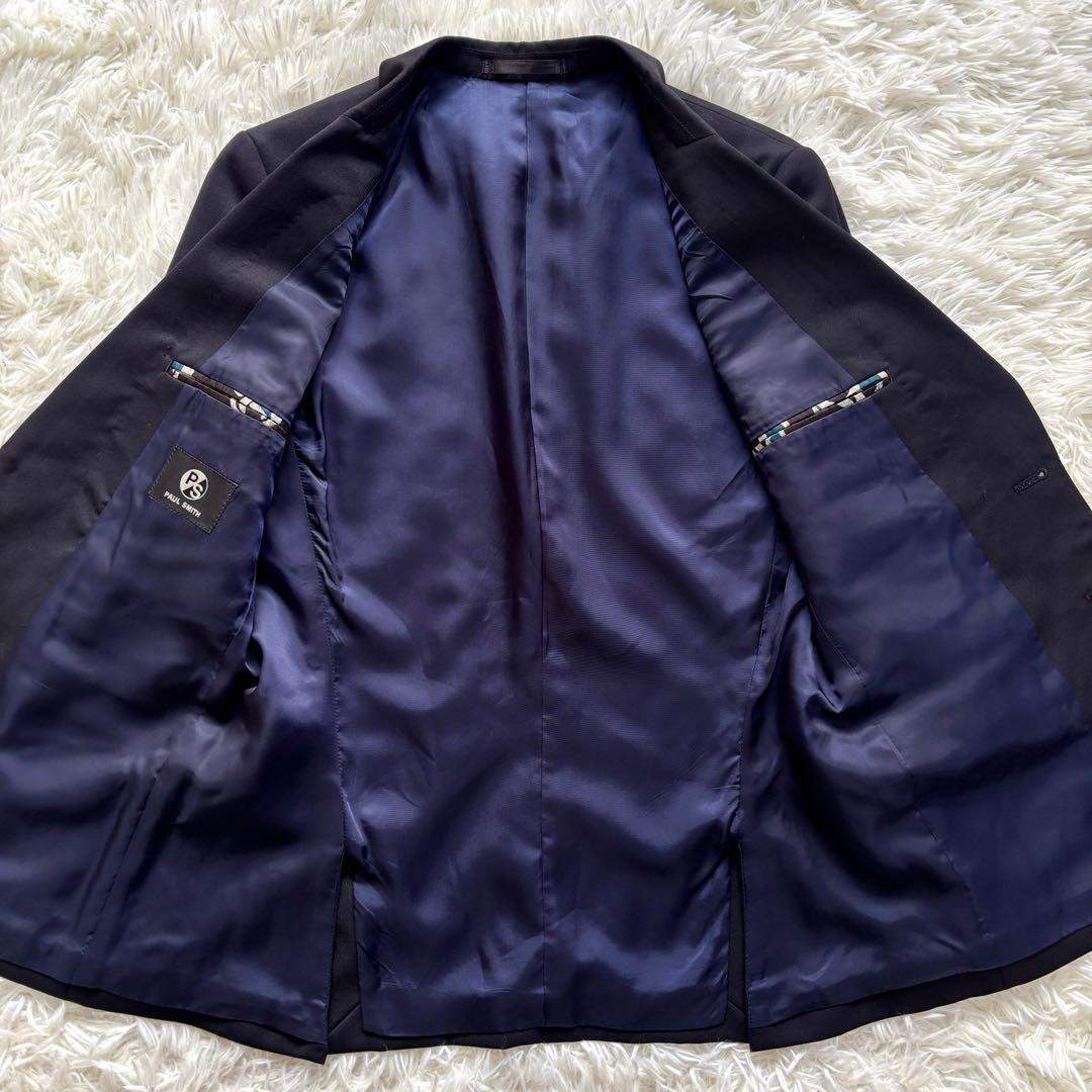 【極美品】ポールスミス Paul Smith 3ピース スーツ 近年モデル 黒
