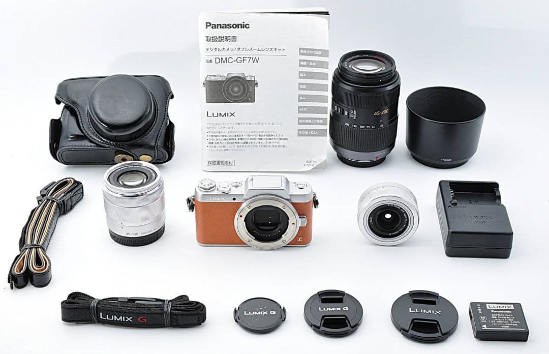 Panasonic DMC-GF7Wデジタル一眼レフ