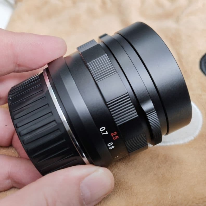 leica Mマウント CONTAX G 45mm F2 レンズ 改造済