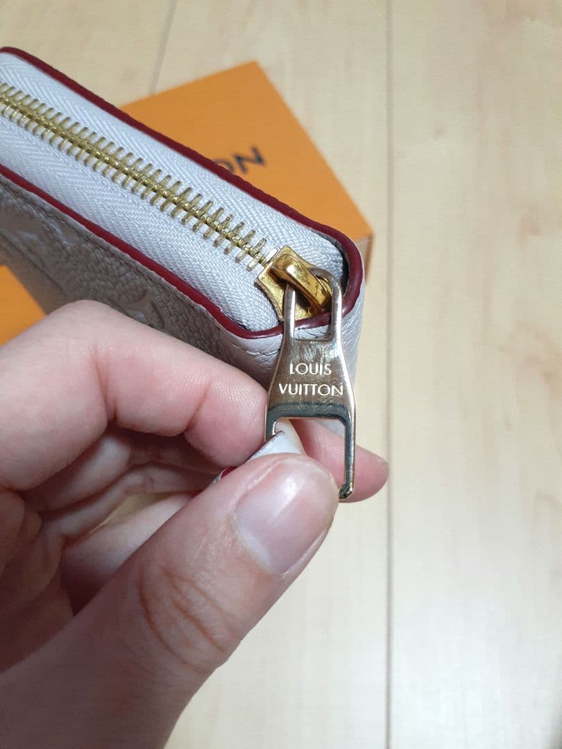 レア色♡ルイ・ヴィトン ♡レザー×モノグラム♡ジッピーウォレット♡
