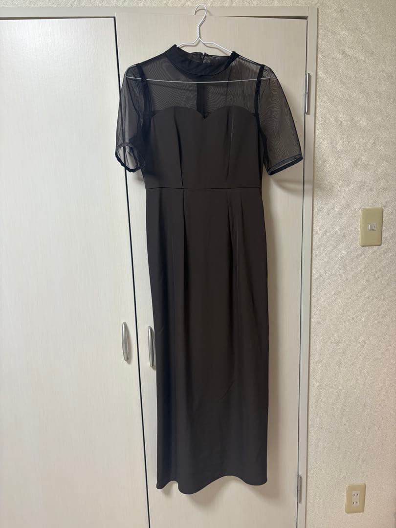 etoll.刺繍ペプラムビスチェ＆Iラインドレスセットアップ 25AW