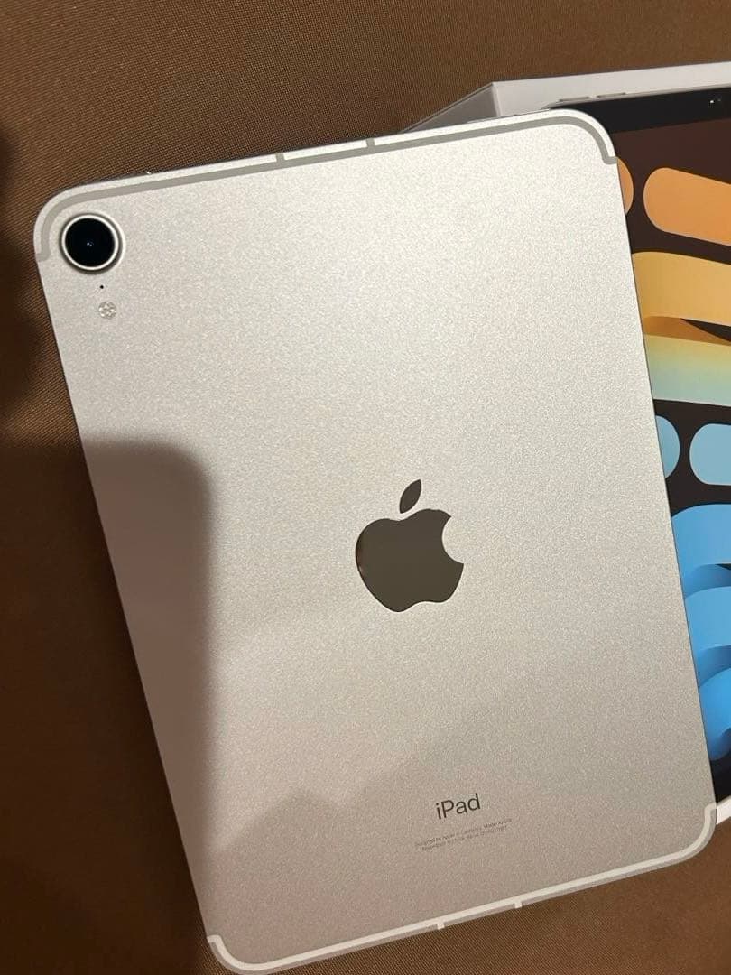 iPad mini6 cellularモデル 256GB スターライト