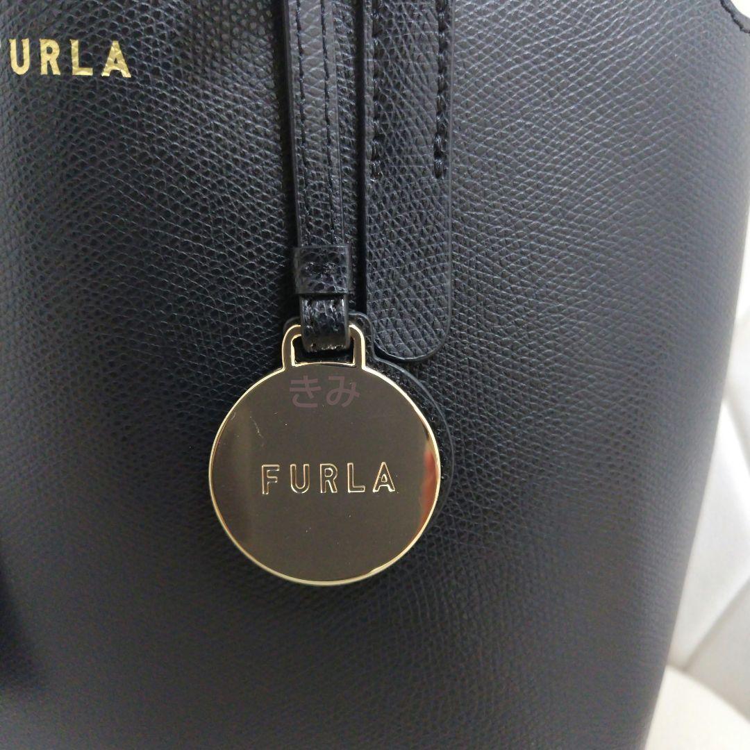 ミ*ー様 FURLA LINDA S TOTE 25 NERO