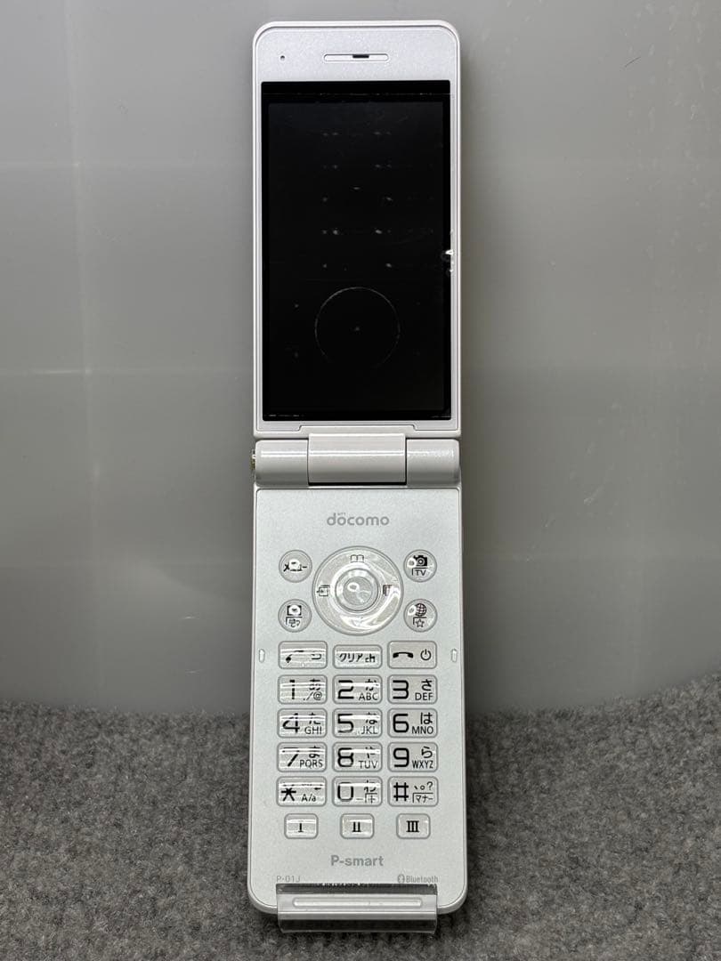 ★P-smart ケータイ P-01J ホワイト #26020708