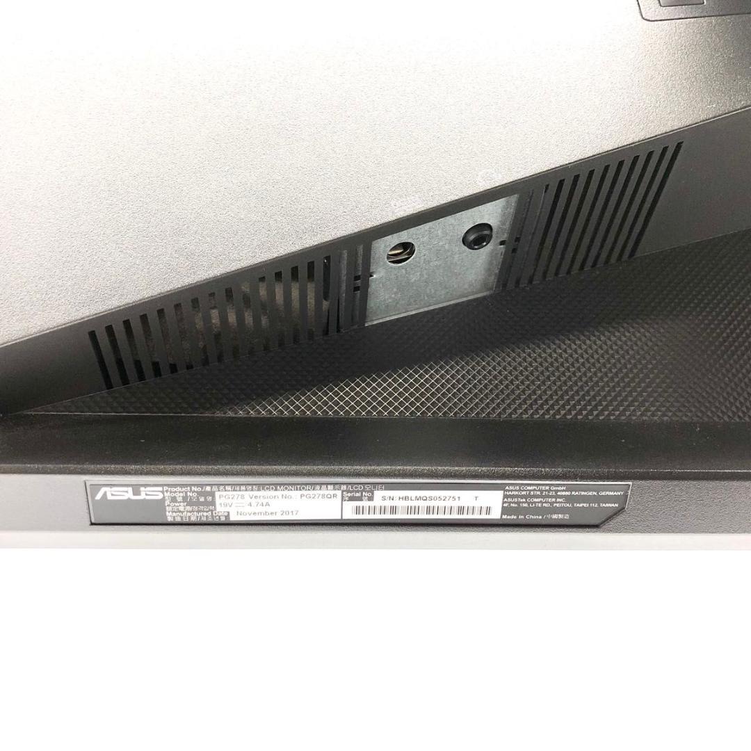 【希少】ASUS ROG SWIFT PG278QR 27型 WQHD