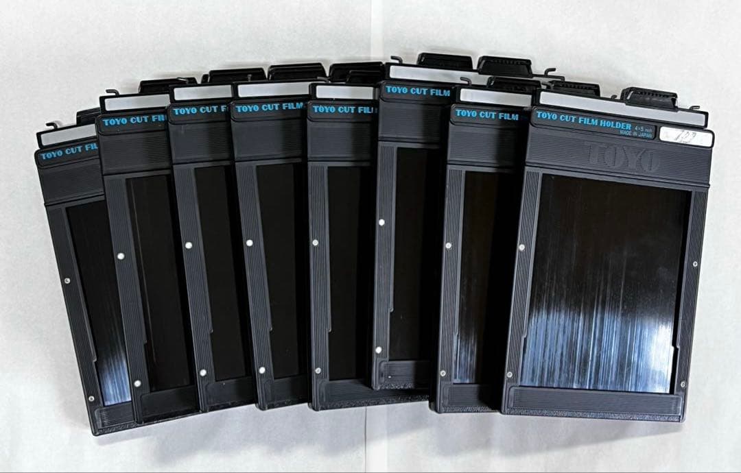 TOYO CUT FILM FOLDER 4×5 inch 8枚　シノゴ　1