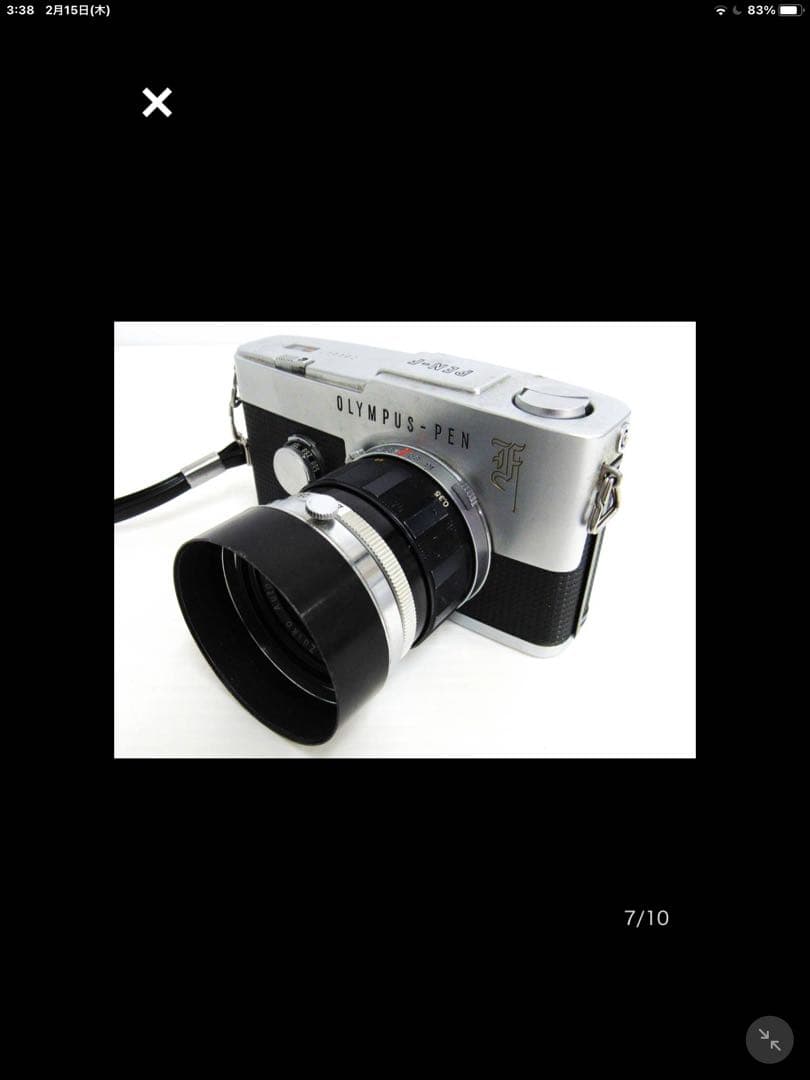 OLYMPUS PEN フィルムカメラ 40mmレンズ