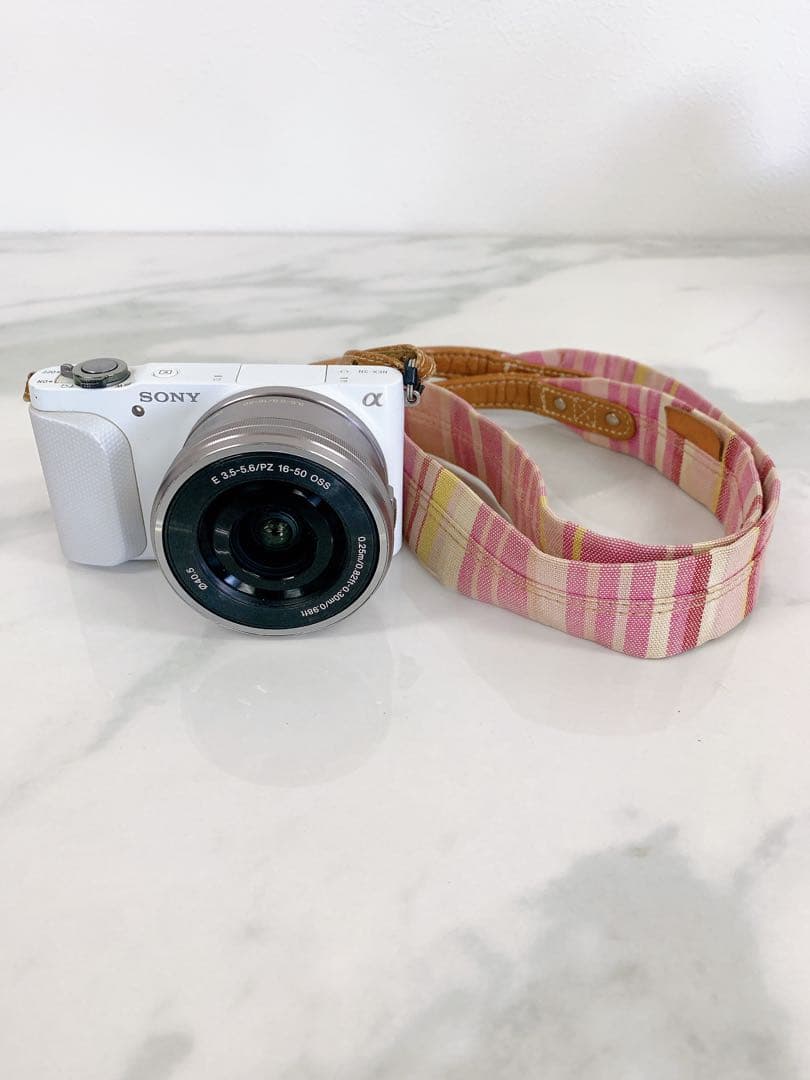 ＋Sony α NEX-3N ミラーレスカメラ ズームレンズ付き　ホワイト