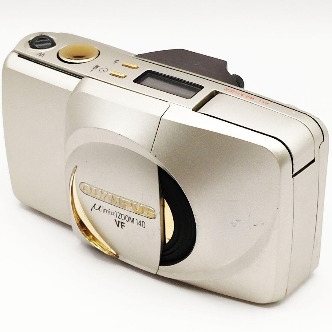 OLYMPUS μ ZOOM 140 VF コンパクト フィルムカメラ 稼働品