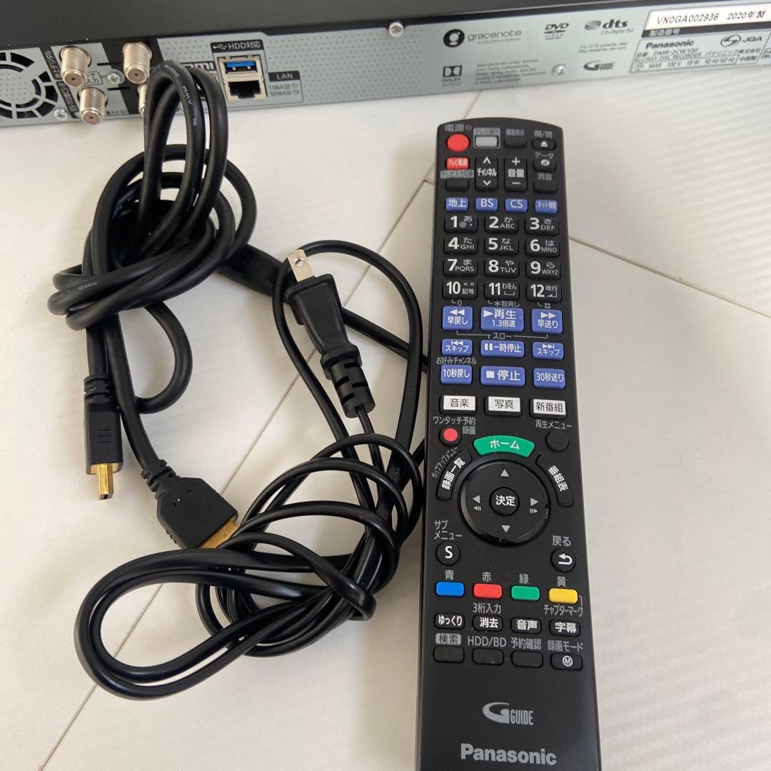 美品⭐️Panasonic パナソニック　ブルーレイレコーダー　2020年製