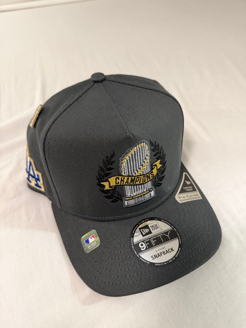 【海外モデル】ドジャース 2025 ワールドシリーズ　優勝キャップ