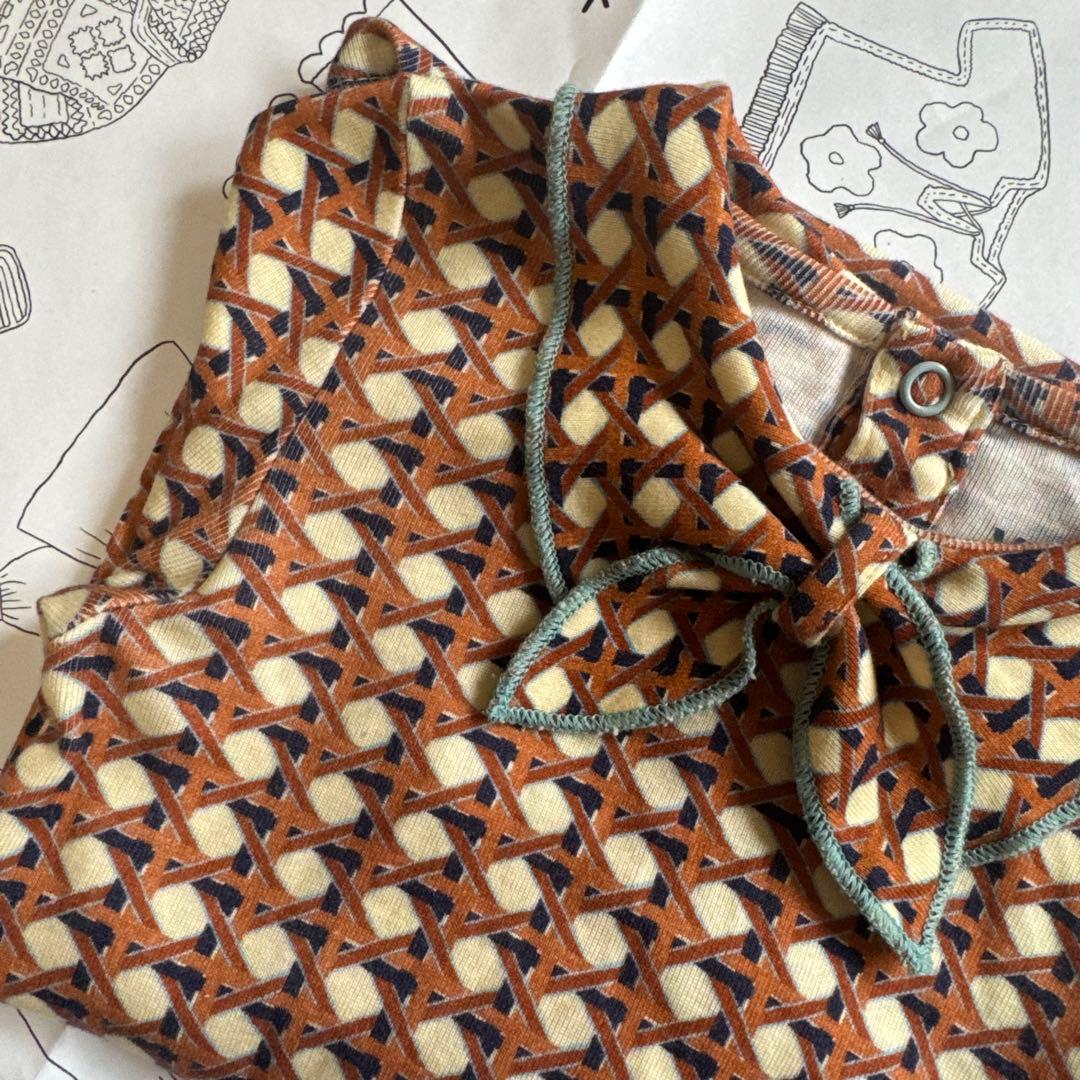 Misha & Puff Buff Lattice ロンパース