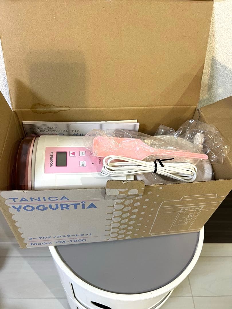 【新品未使用保管品】TANICA ヨーグルトメーカー YOGURTIA