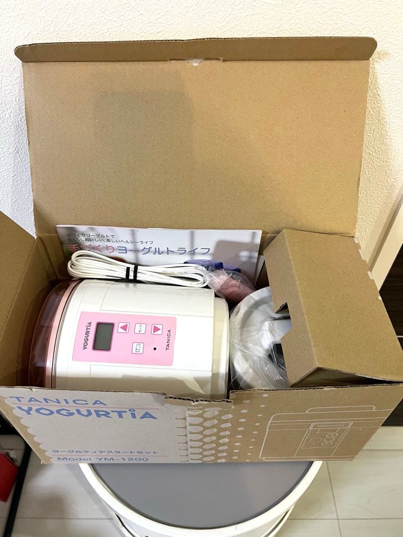 【新品未使用保管品】TANICA ヨーグルトメーカー YOGURTIA