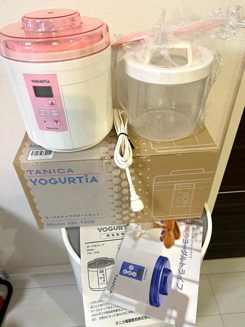 【新品未使用保管品】TANICA ヨーグルトメーカー YOGURTIA