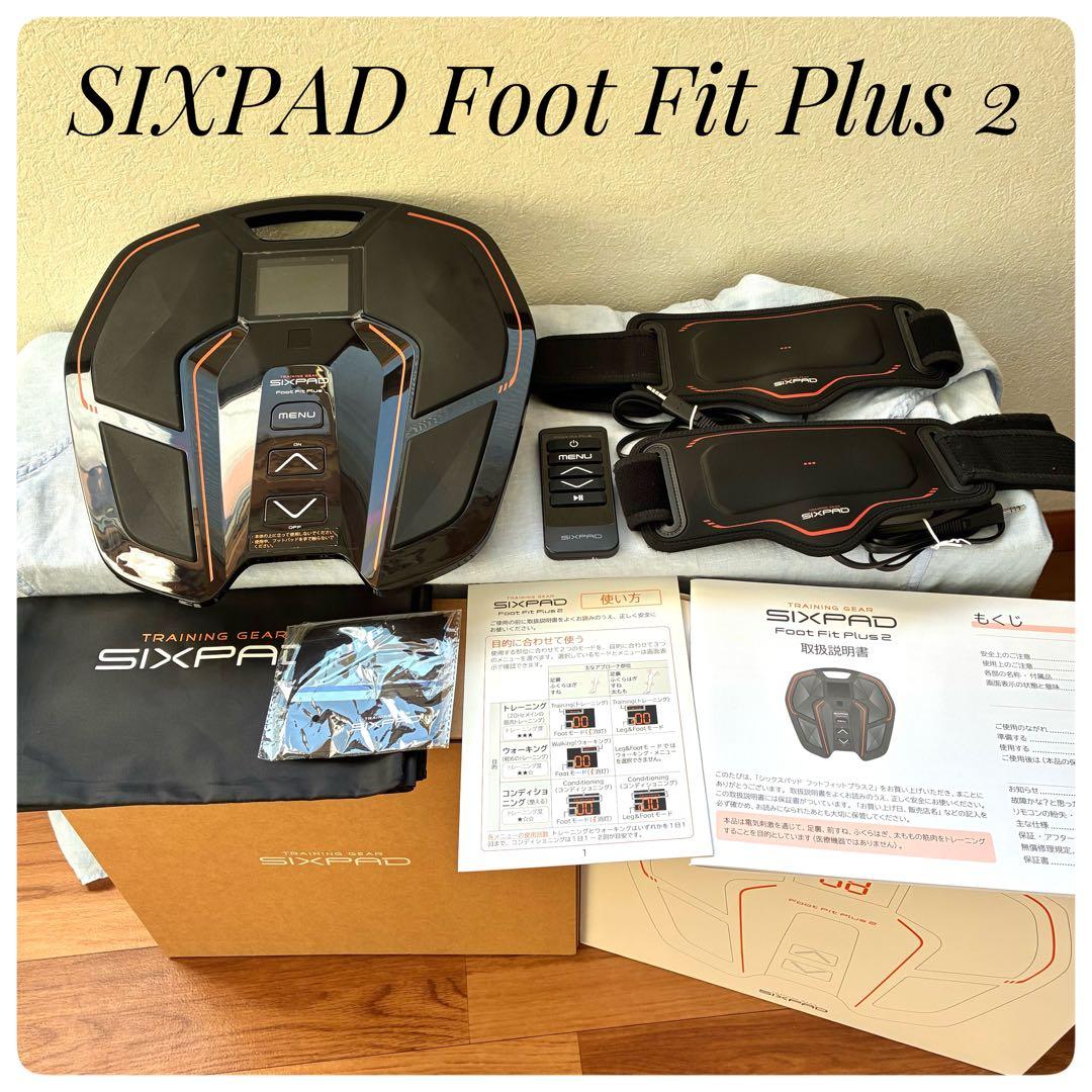 【美品】MTG SIXPAD Foot Fit Plus 2 美脚　 筋トレ