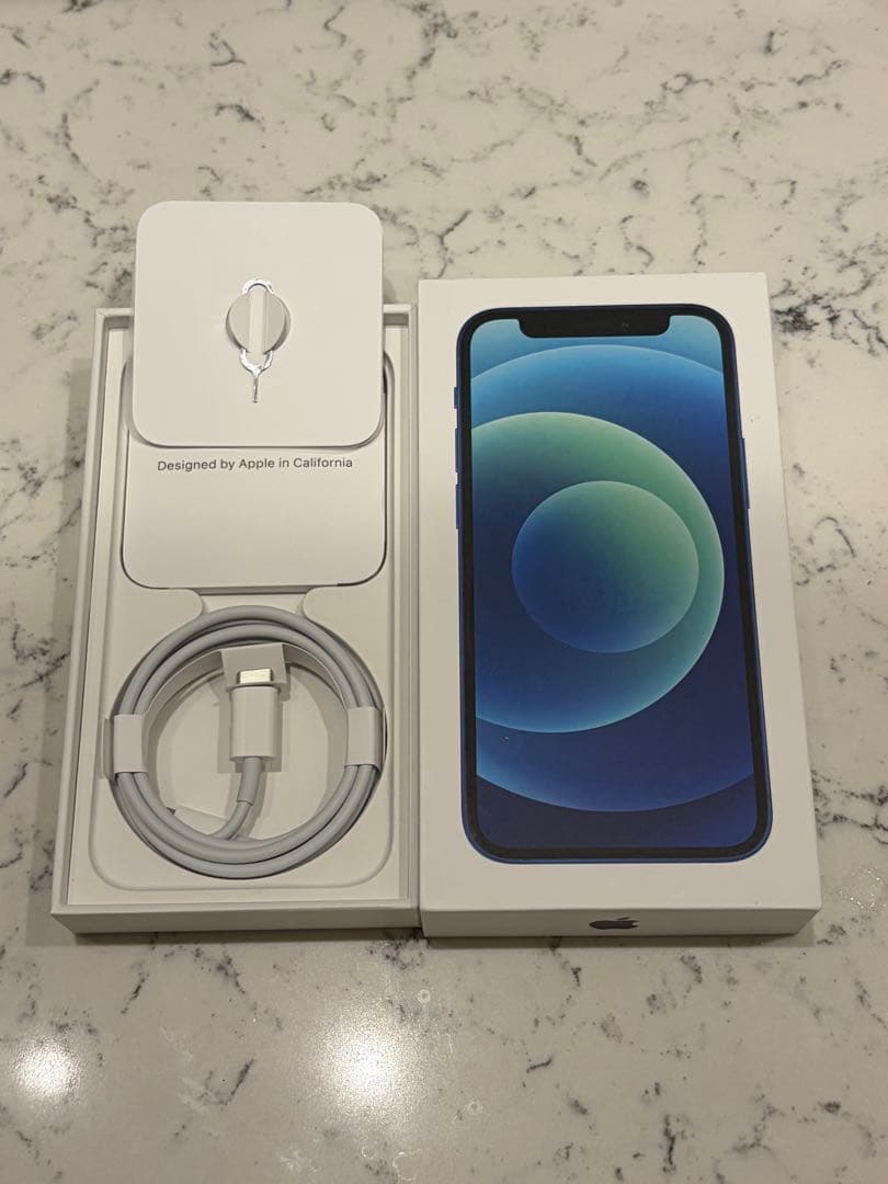 【箱あり】iPhone 12 mini ブルー 256 GB SIMフリー