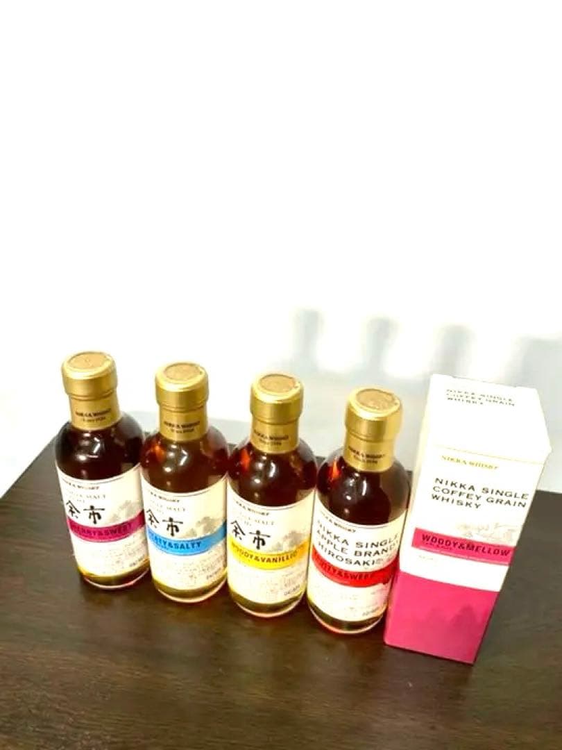 希少　ニッカ　余市蒸留所限定　ウイスキー　飲み比べ5本セット