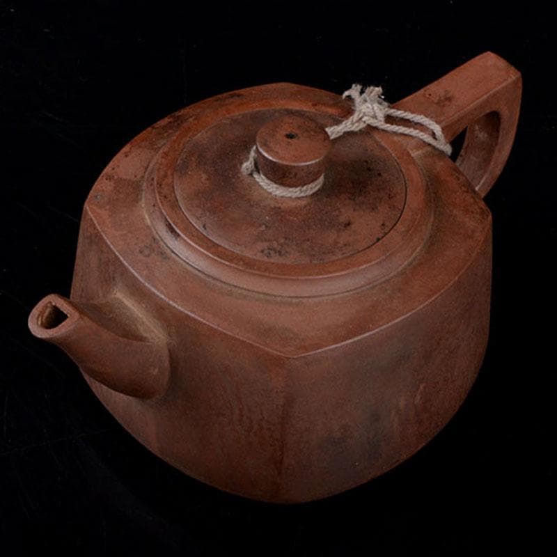 中国　康煕御製款　紫砂　朱泥　急須　茶壷　C　R5362E