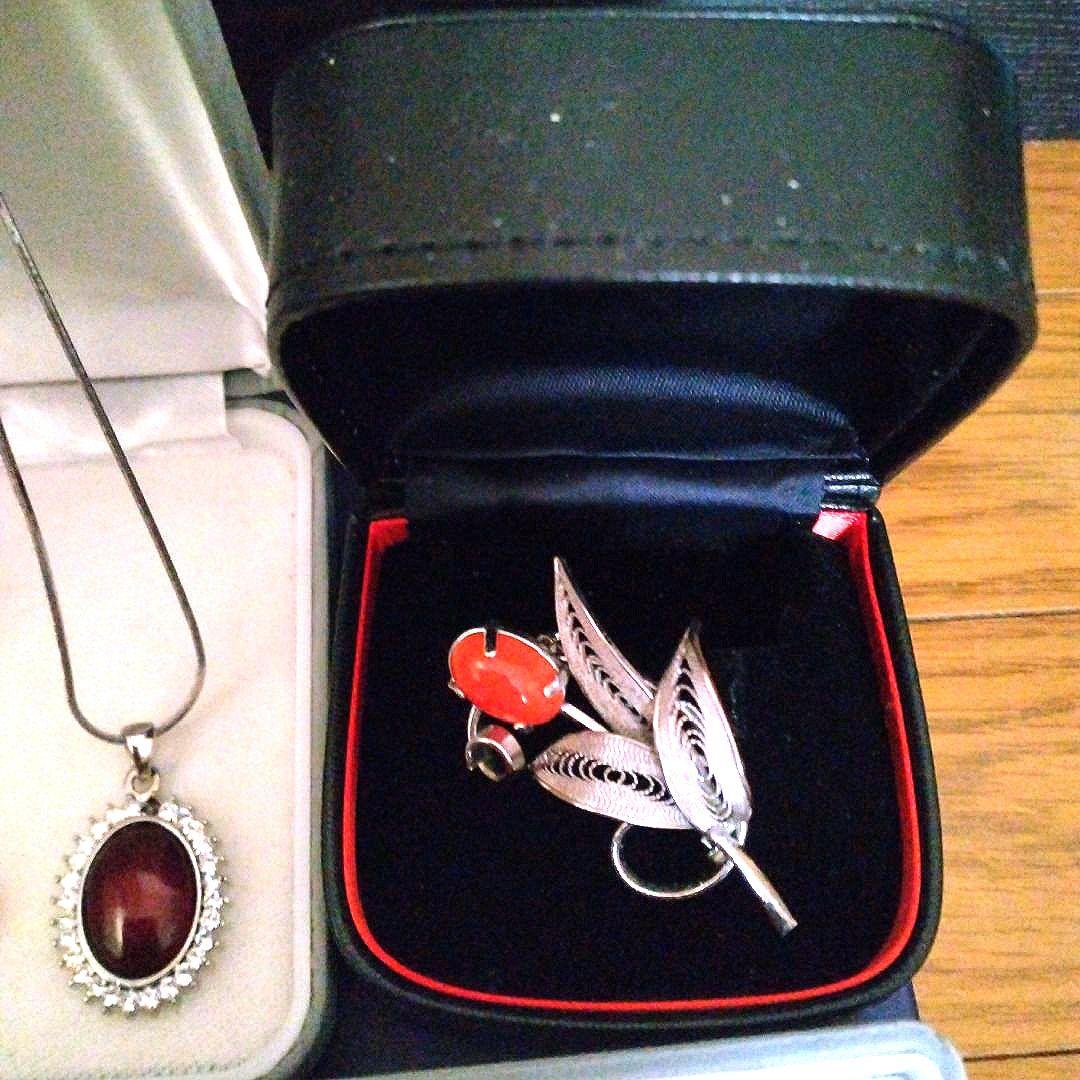 遺品整理　生前整理アクセサリーまとめ売り　ネックレス　リング　ブローチ