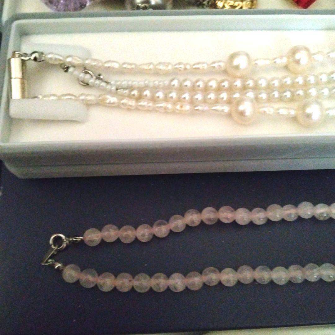 遺品整理　生前整理アクセサリーまとめ売り　ネックレス　リング　ブローチ