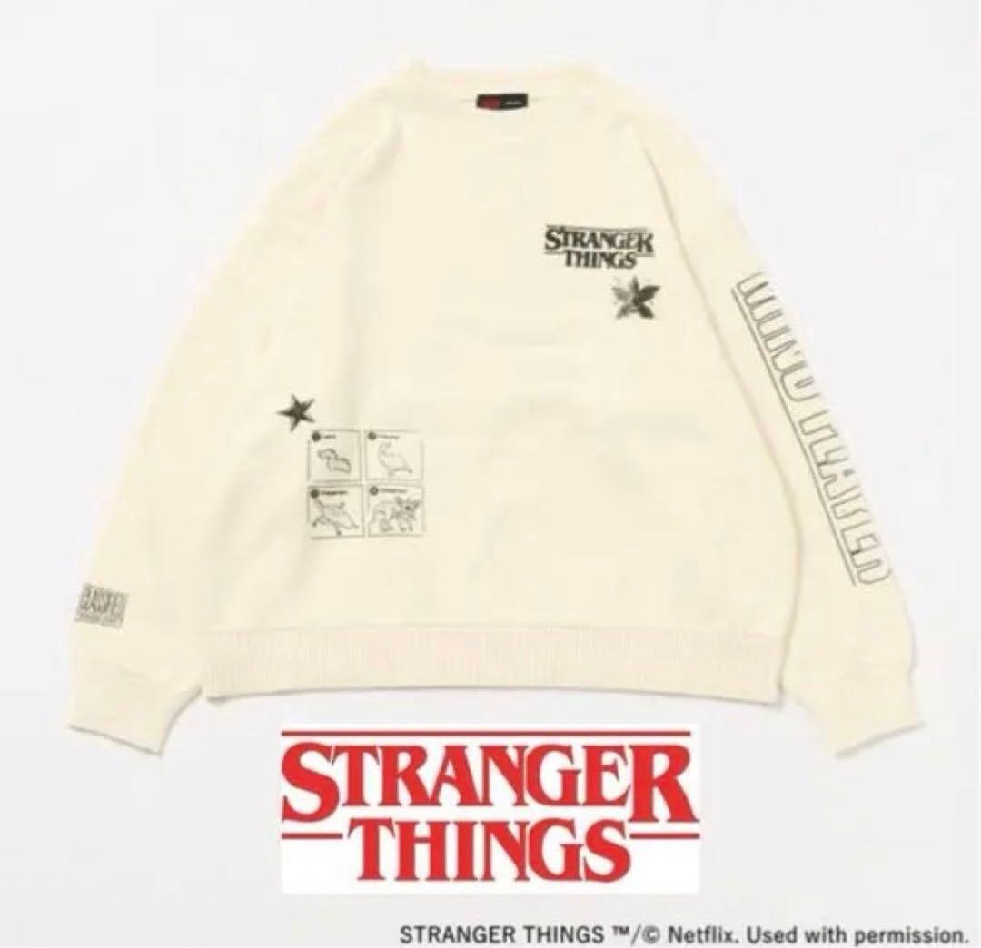 Stranger Things ニコアンド　アソートモチーフニット