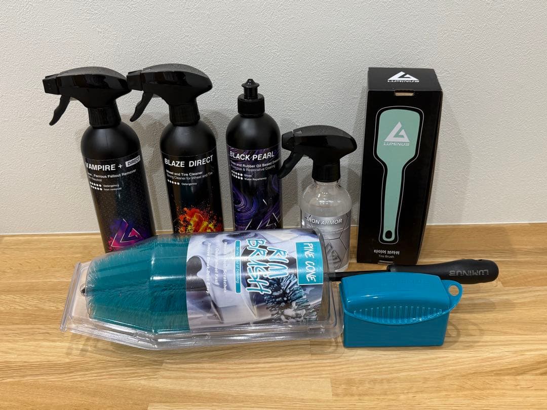 龍*^様 Luminus 洗車ホイールセット