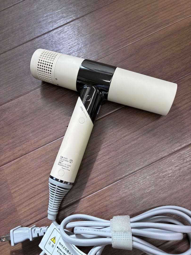 KINUJO ヘアードライヤー ホワイト KH001 ノズルなし 動作確認済み