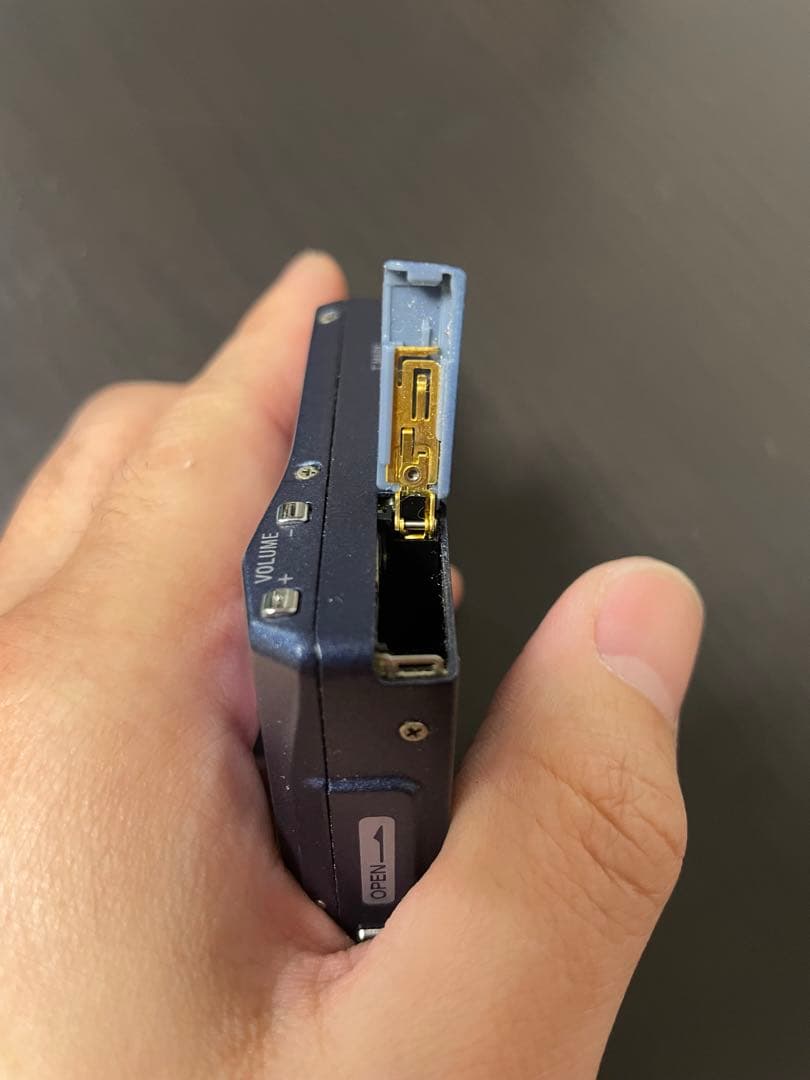 ジャンク SONY ソニー MD WALKMAN MZ-N1 青 ウォークマン