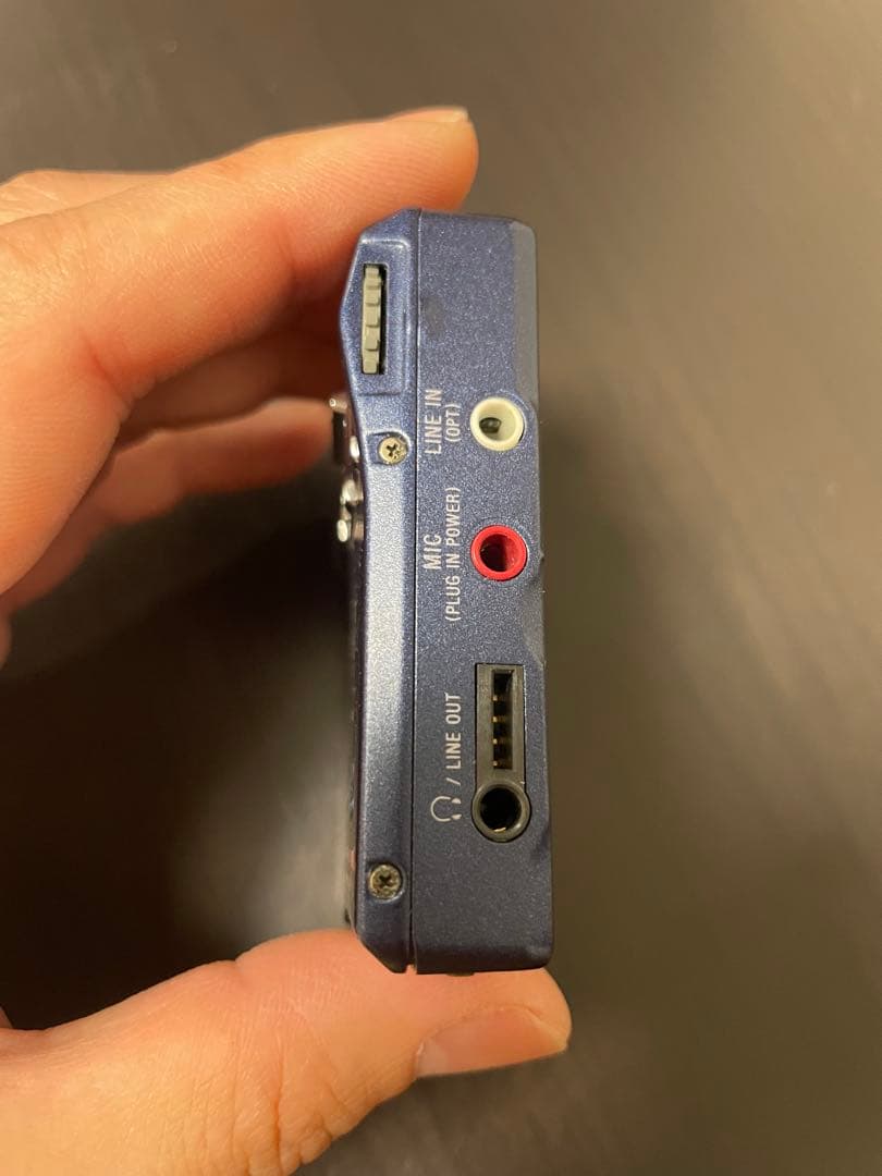 ジャンク SONY ソニー MD WALKMAN MZ-N1 青 ウォークマン